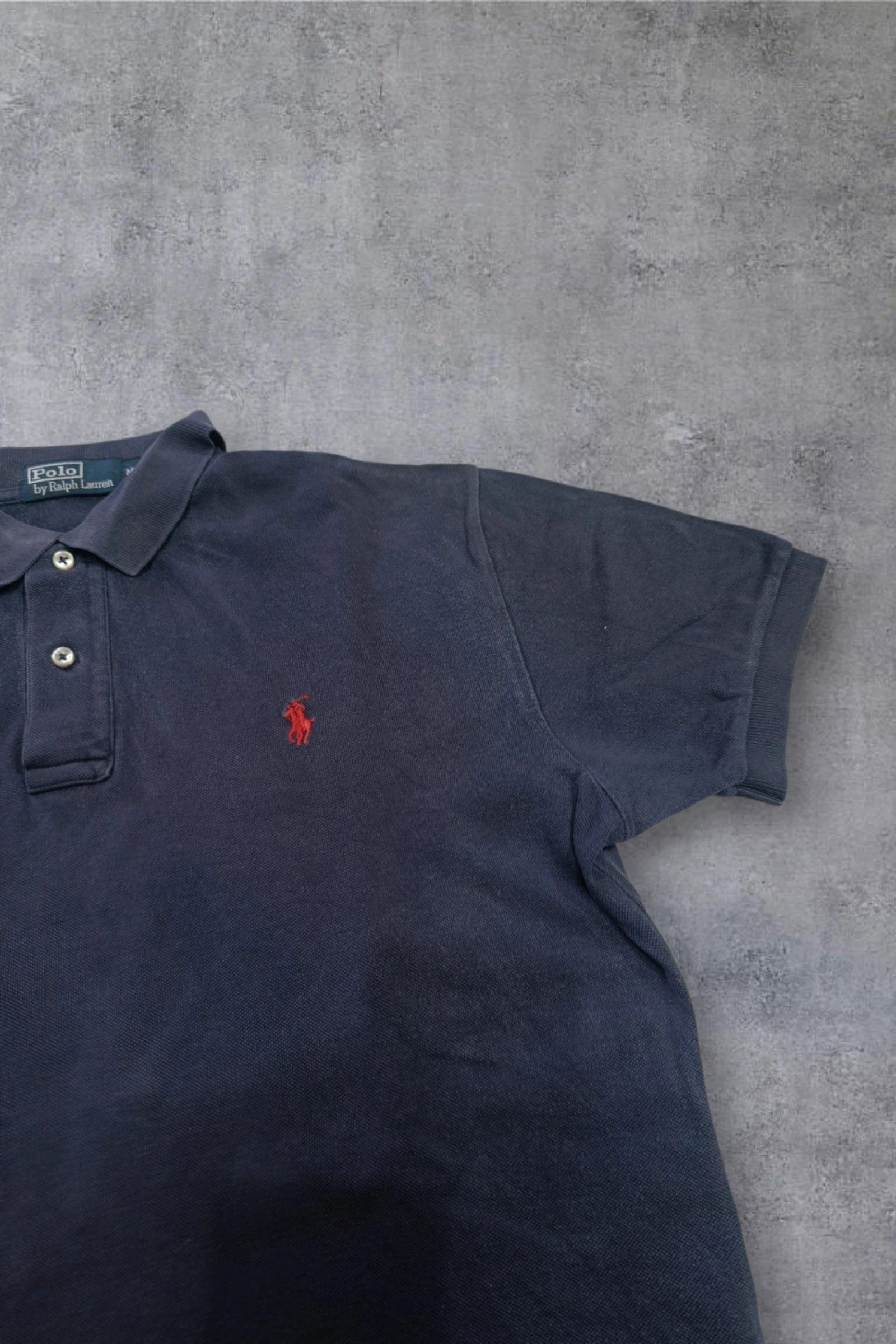 | Polo Ralph Lauren Homem | Cor Azul Marinho | Logo Bordado | Tamanho M | – photo 5